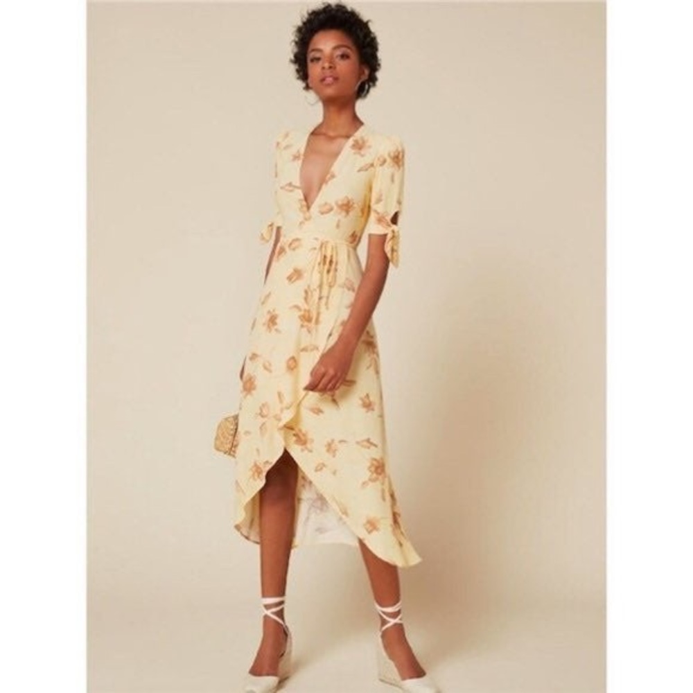 REFORMATION ROYCE DRESS in TUSCANY, size S